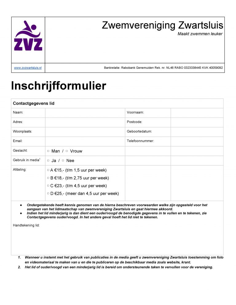 Machtigingsformulier 0372